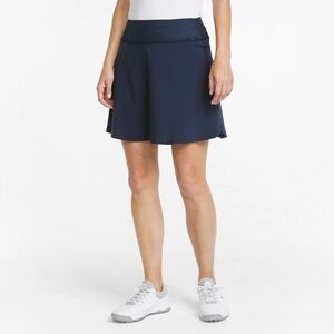 Puma Women’s PWRSHAPE Solid Golf Skirt | Navy | Small